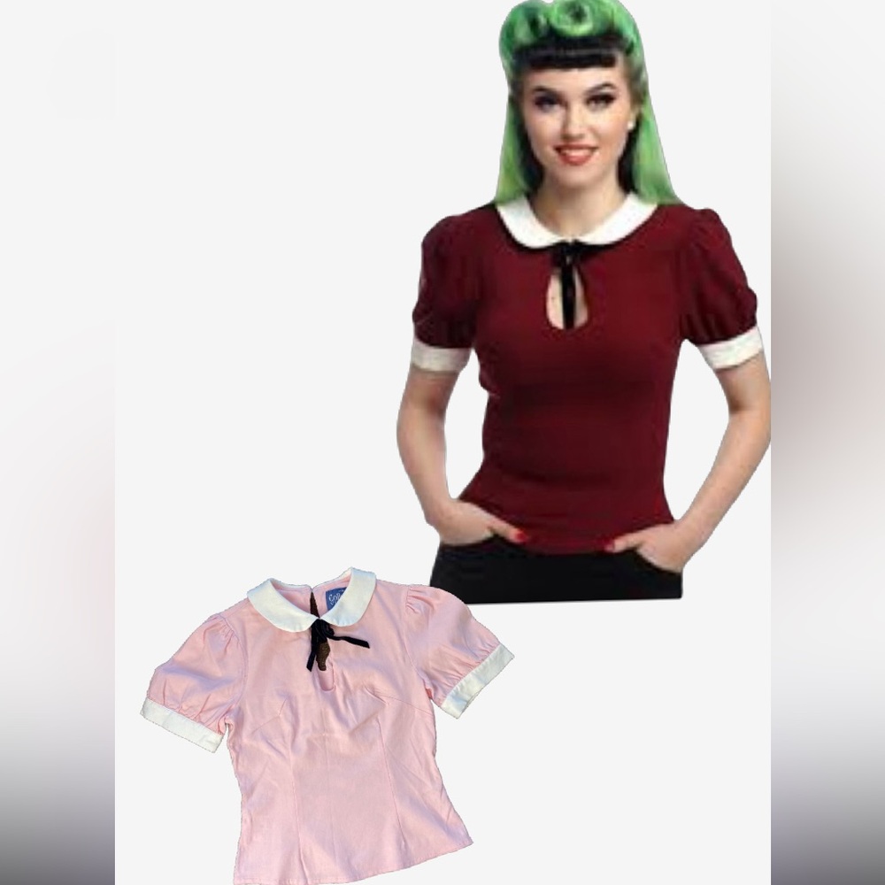 LOT of two: Collectif vintage Khloe tops